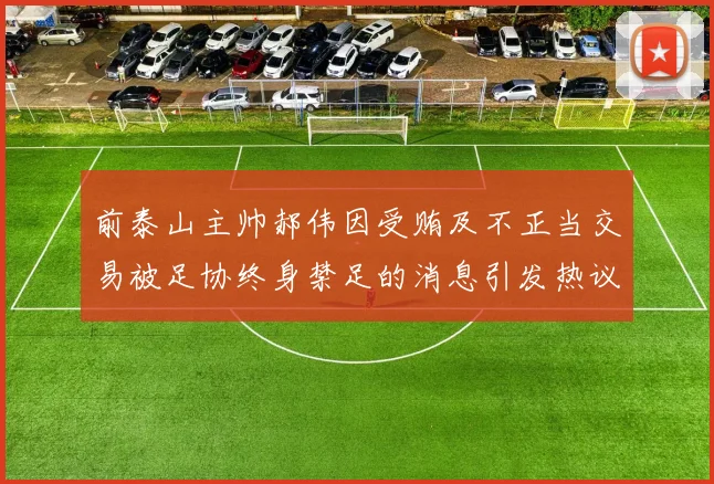 前泰山主帅郝伟因受贿及不正当交易被足协终身禁足的消息引发热议